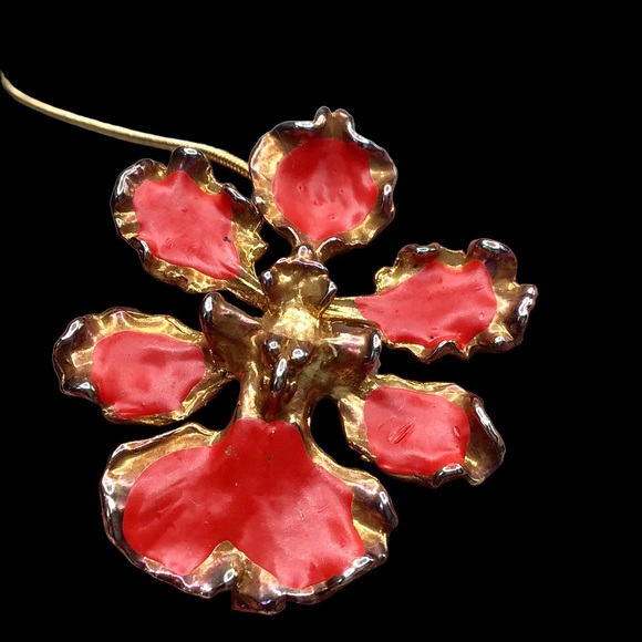 🔥6 for $20! Unique Gold & Enamel Necklace - Picture 7 of 13